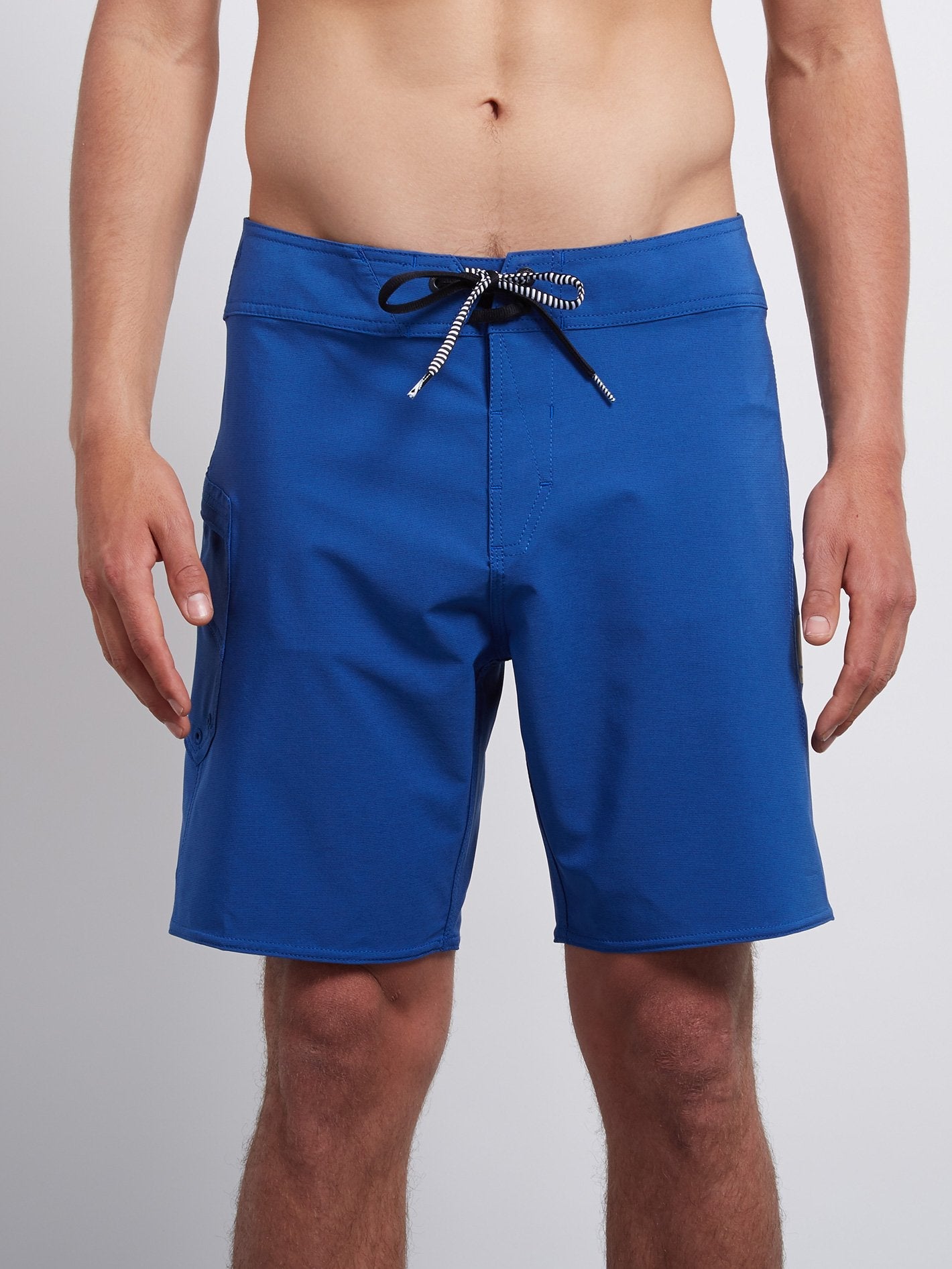 Lido Solid Mod 18 Boardshort - Camper Blue