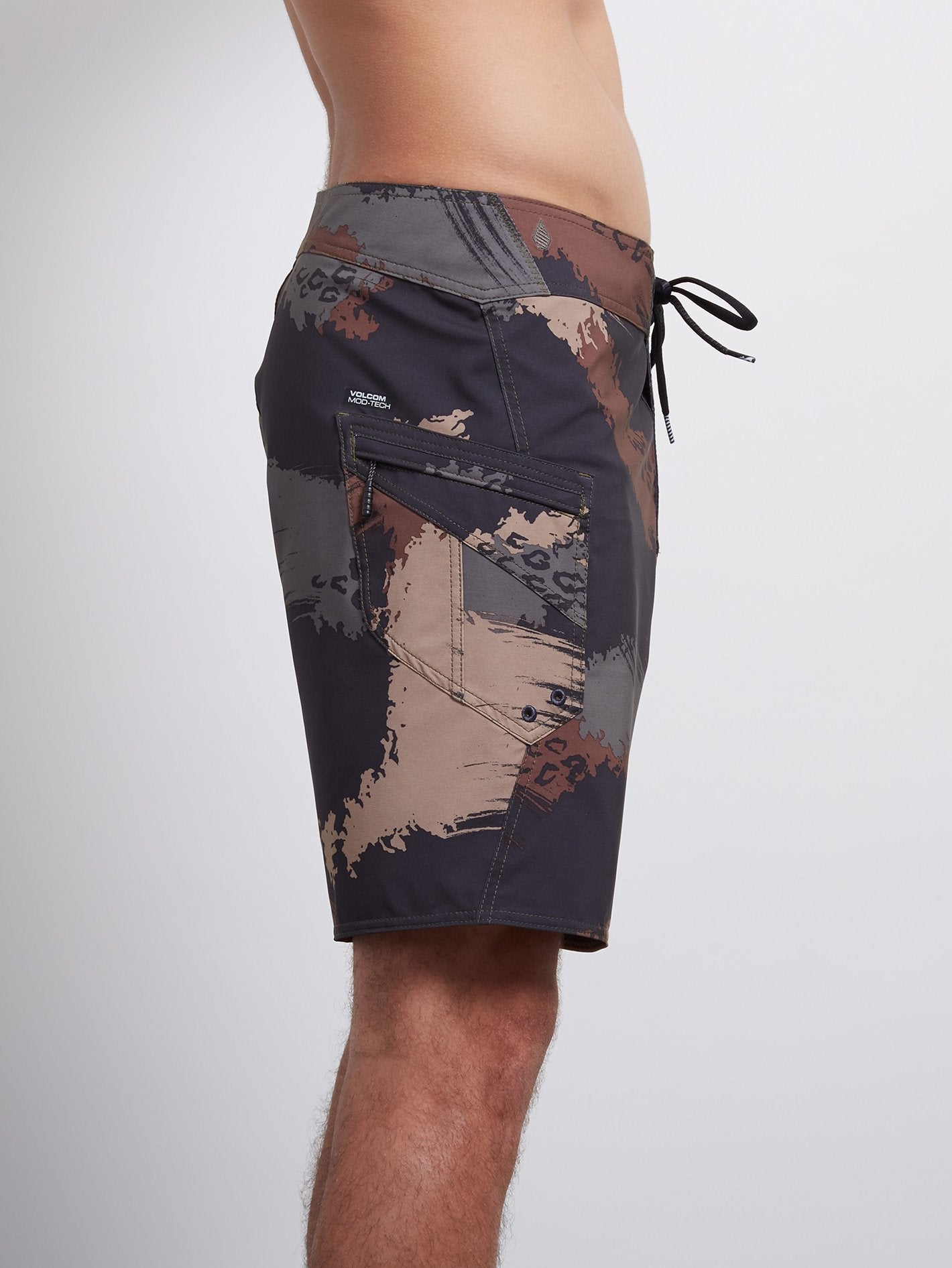 Lido Solid Mod 18 Boardshort - Military