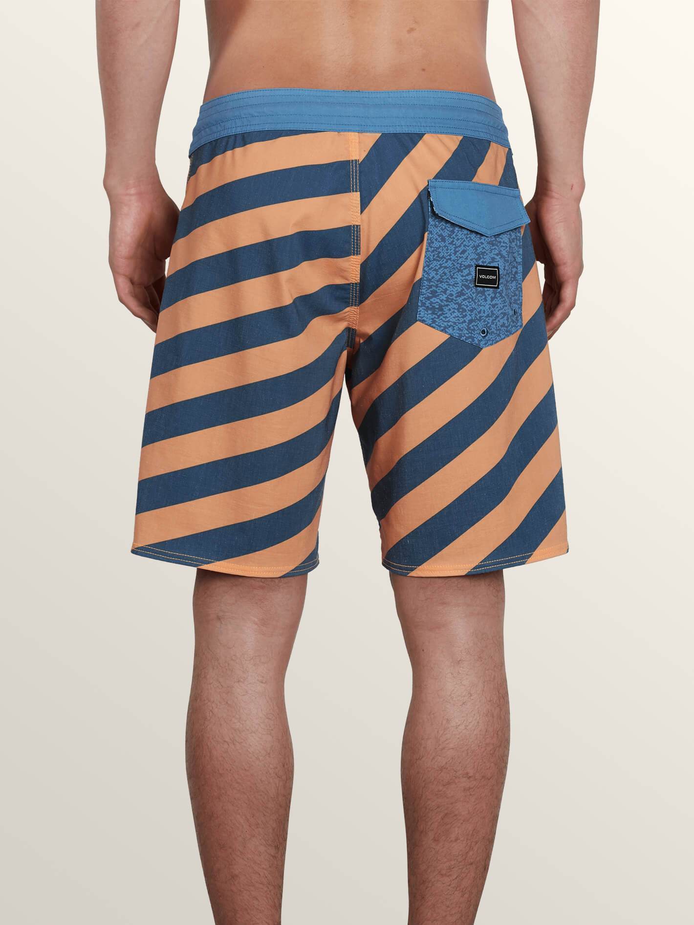 Stripey Stoney 19  - Summer Orange