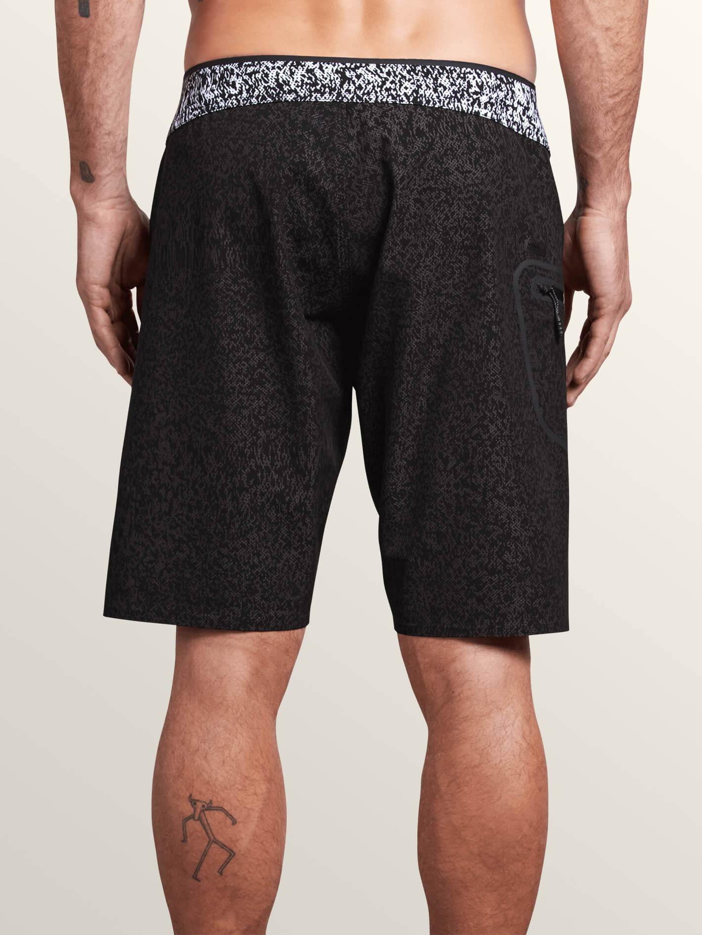 Plasm Plus Mod Boardshorts - Black