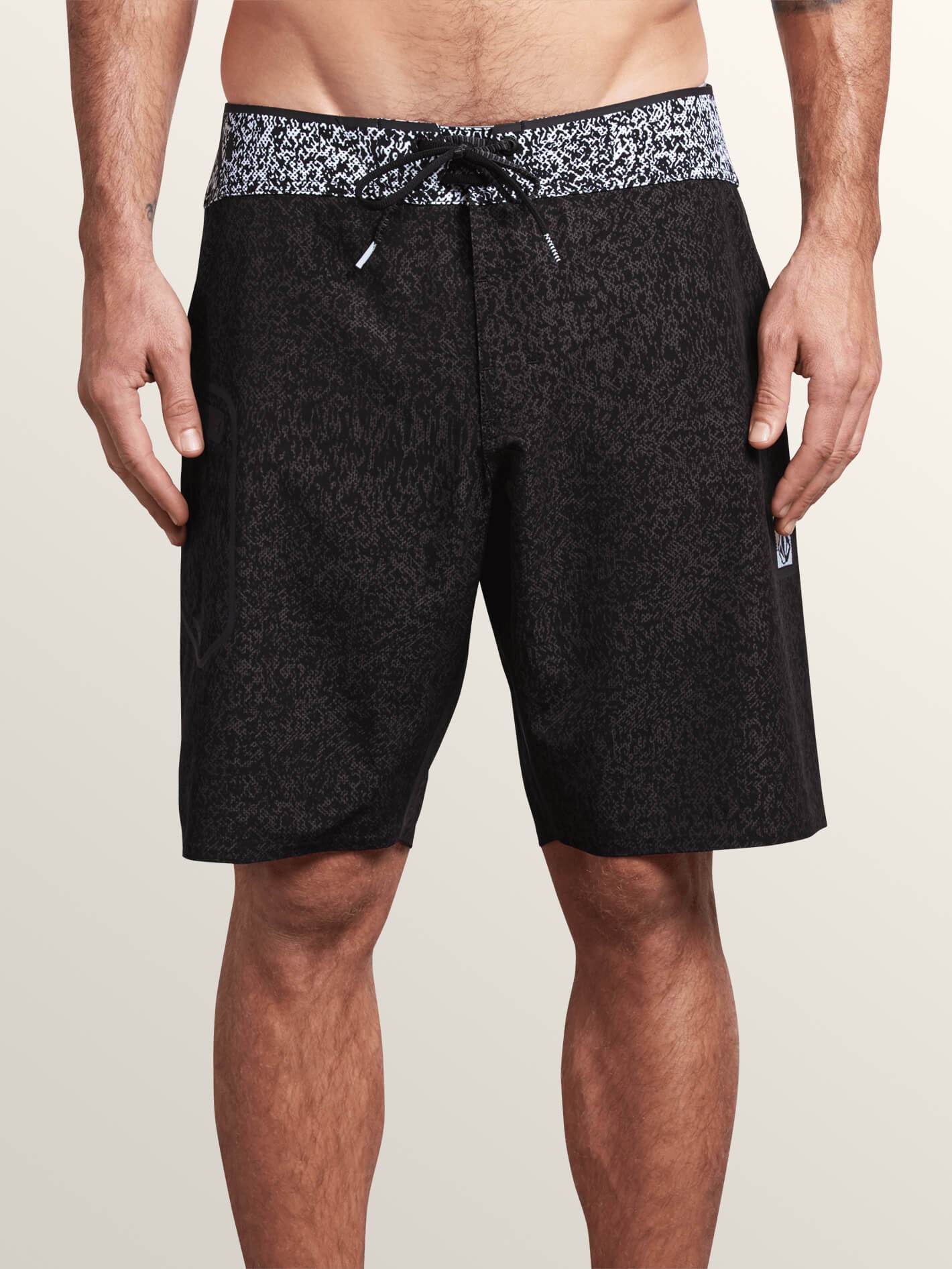 Plasm Plus Mod Boardshorts - Black