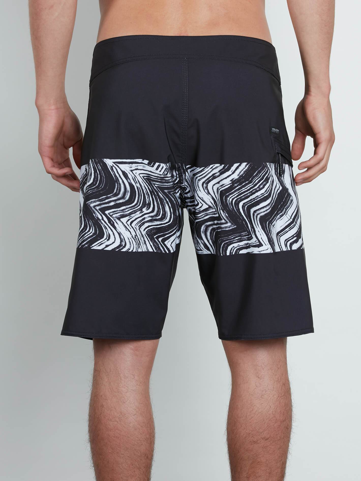 Macaw Mod Boardshorts - Black