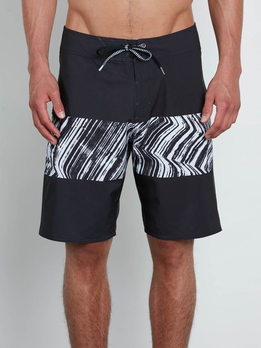 Macaw Mod Boardshorts - Black