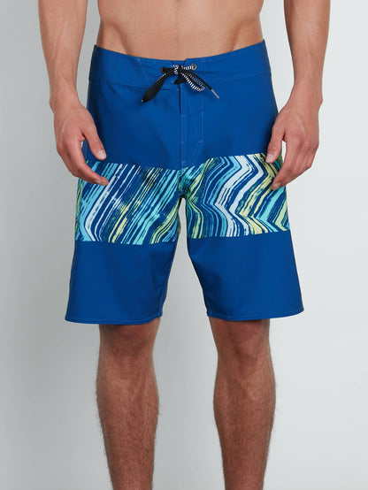 Macaw Mod Boardshorts - Camper Blue