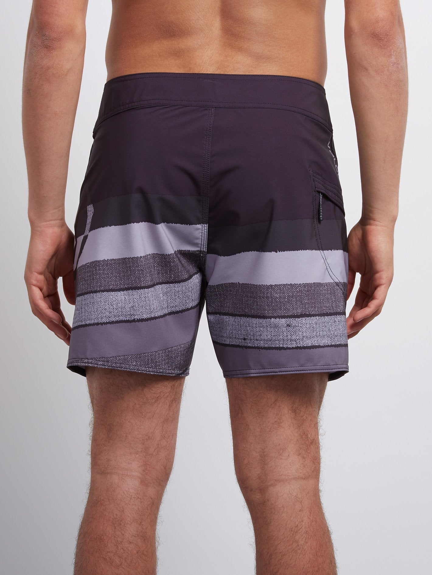 Lido Liney Mod 16 Boardshort - Black