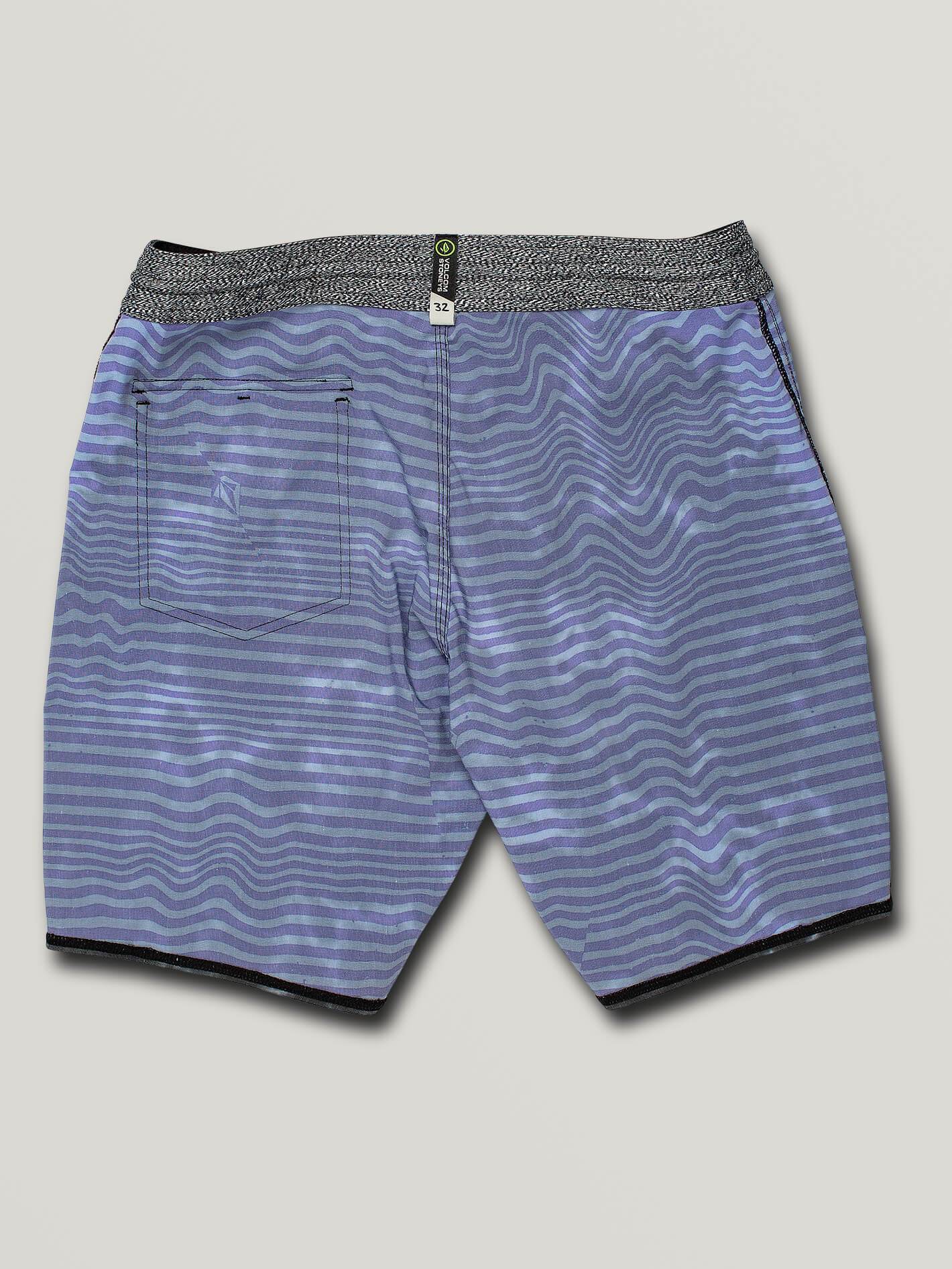 V Dye Stoney 19" Boardshort  - Black