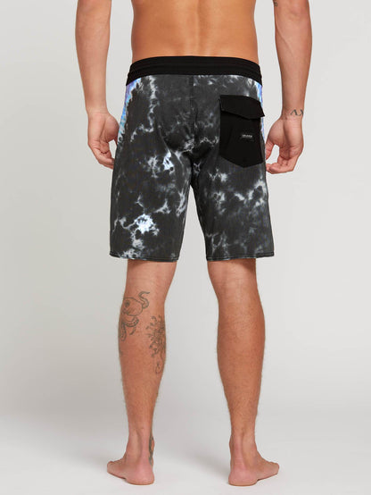 V Dye Stoney 19" Boardshort  - Black