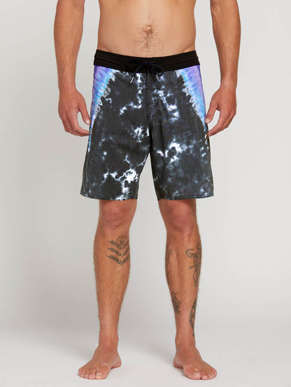 V Dye Stoney 19" Boardshort  - Black