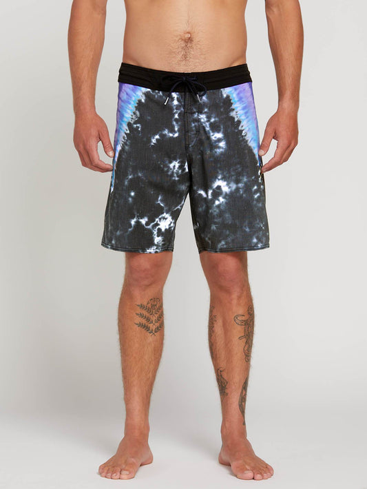 V Dye Stoney 19" Boardshort  - Black