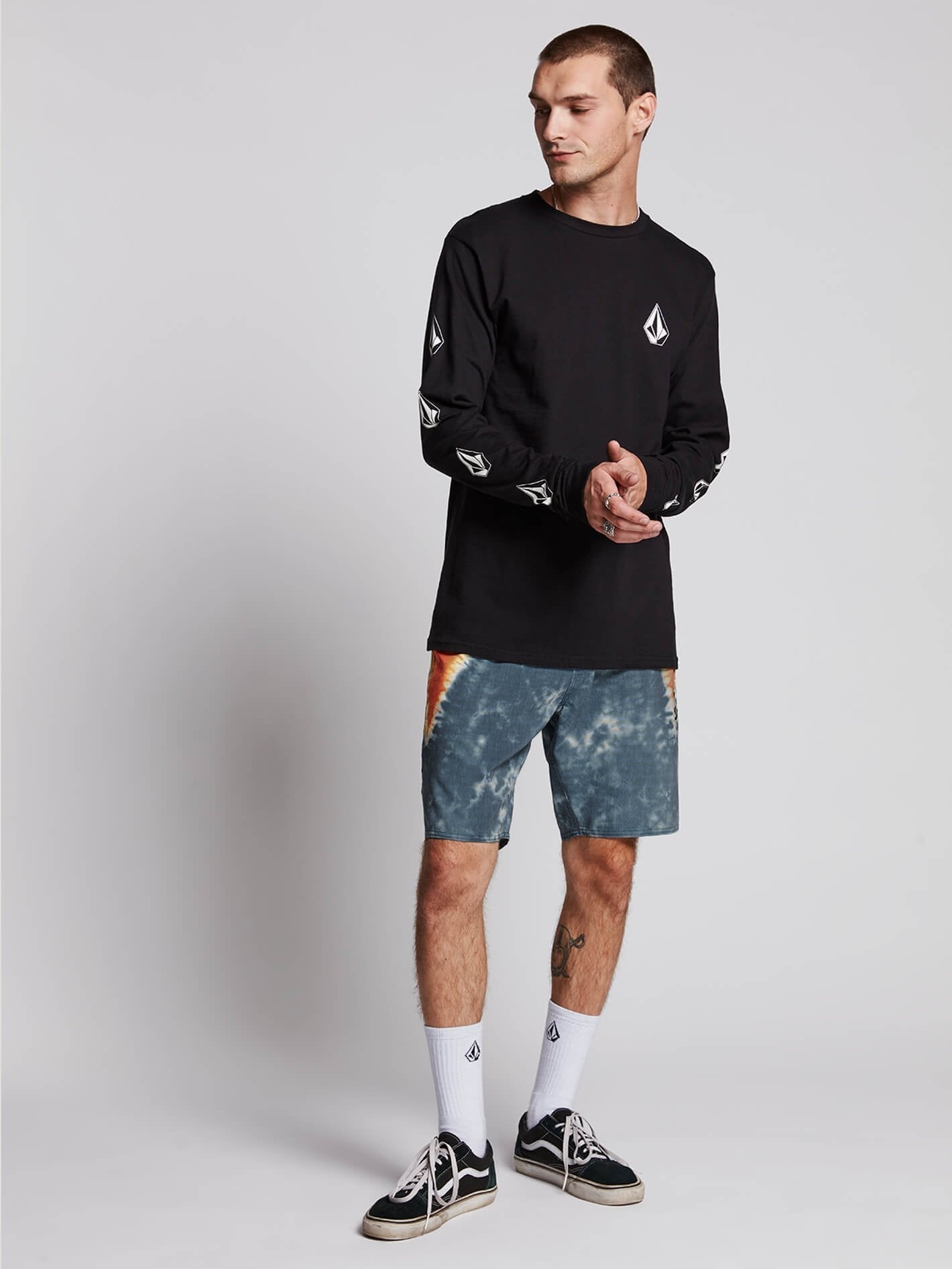 V Dye Stoney 19" Boardshort  - Indigo