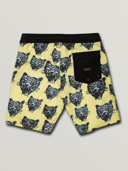 Ozzie Stoney 19" Boardshort  - Lime
