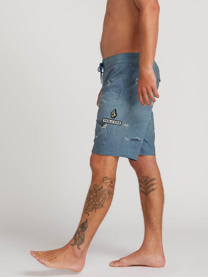 Solver Stoney 19" Boardshort  - Indigo