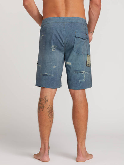 Solver Stoney 19" Boardshort  - Indigo