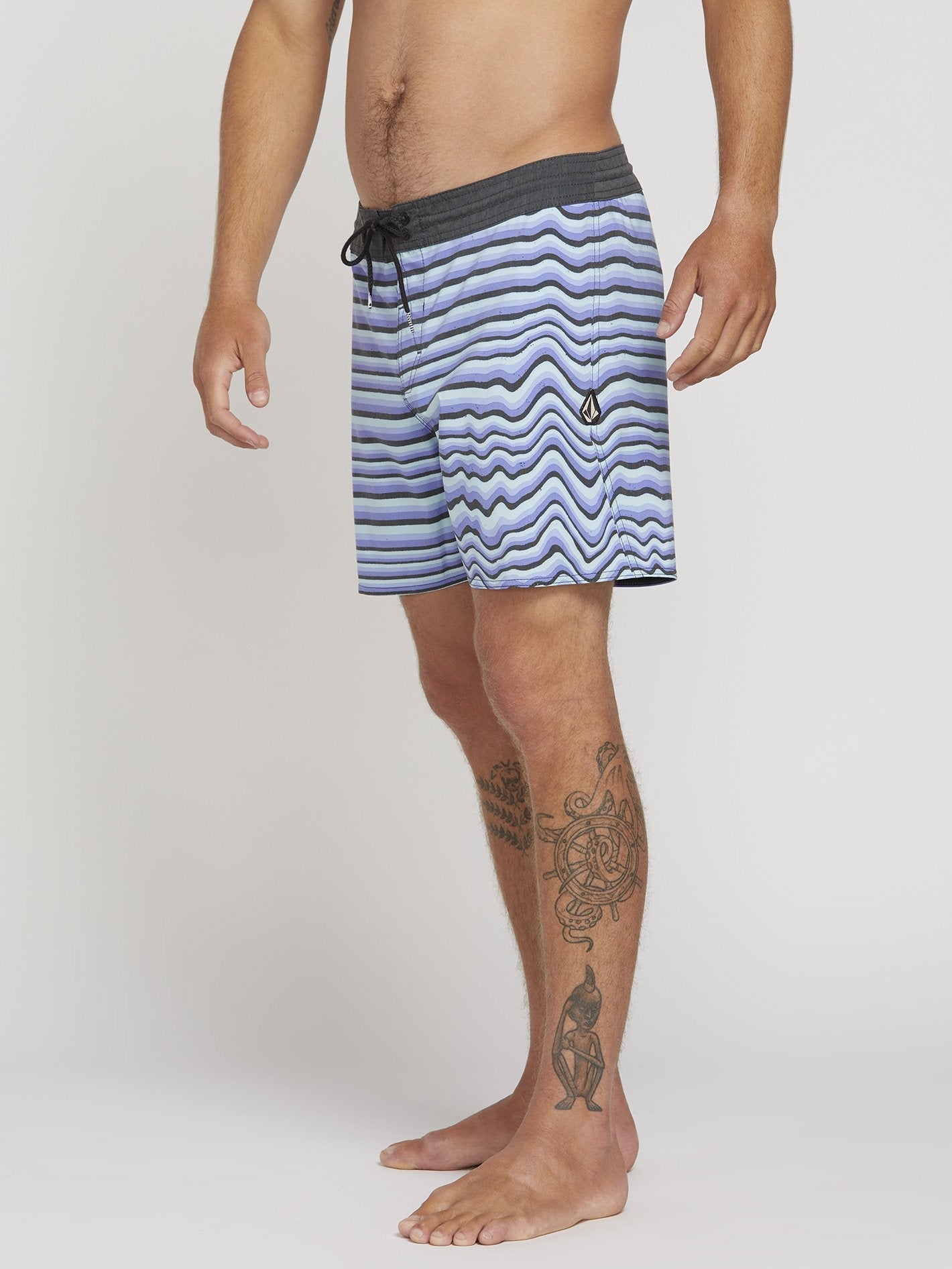 Aura Stoney 16" Boardshort  - Vintage Blue
