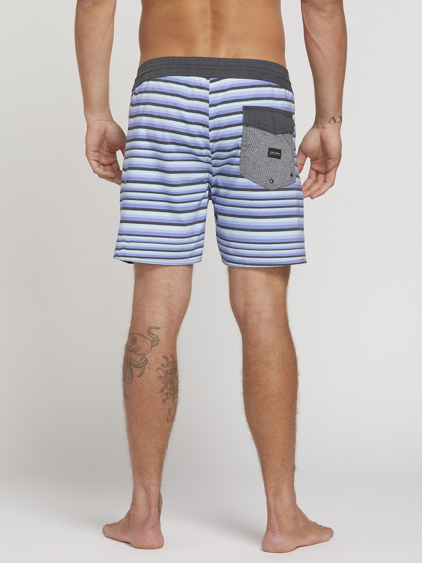 Aura Stoney 16" Boardshort  - Vintage Blue