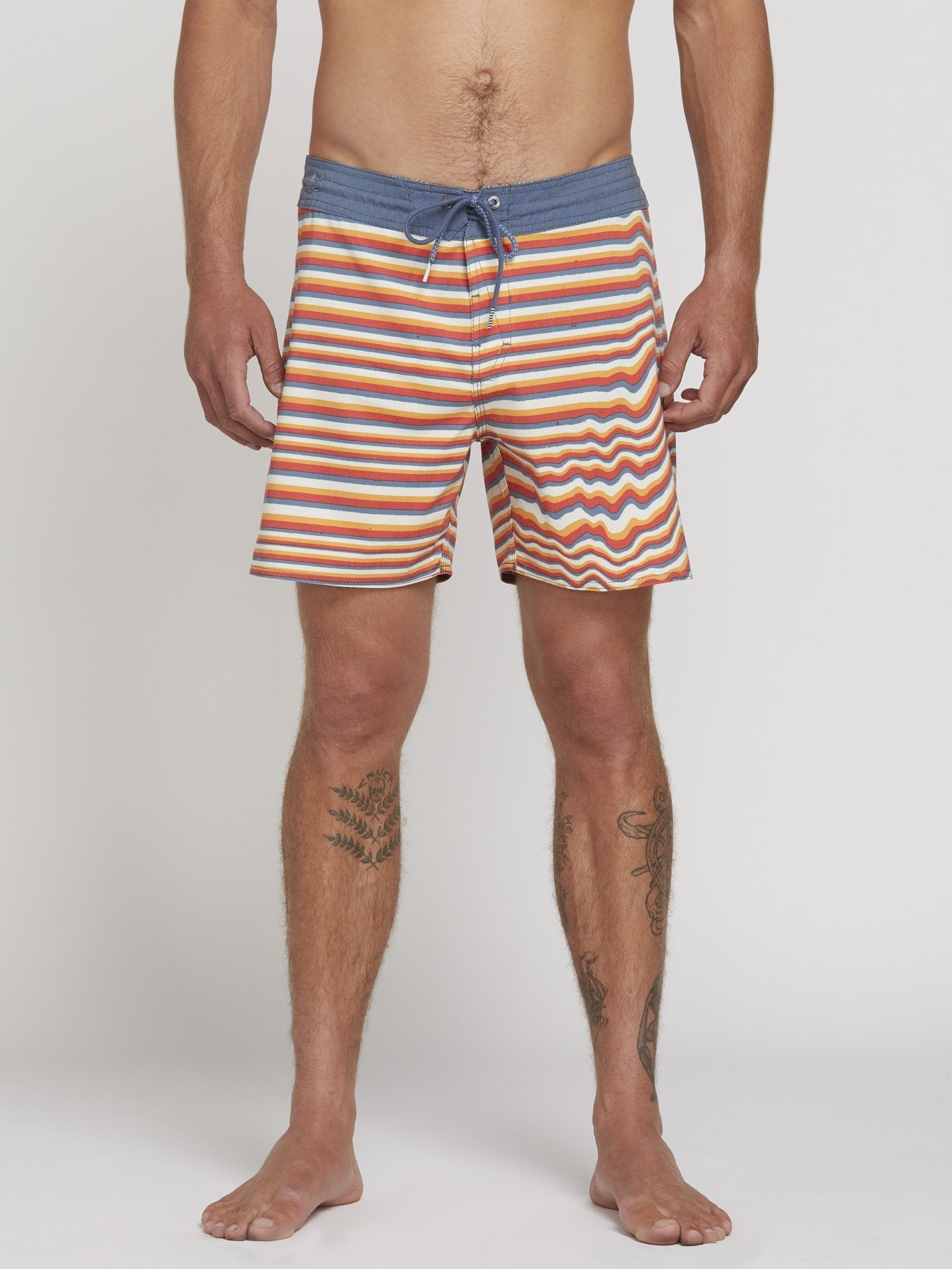 Aura Stoney 16" Boardshort  - Yellow Orange