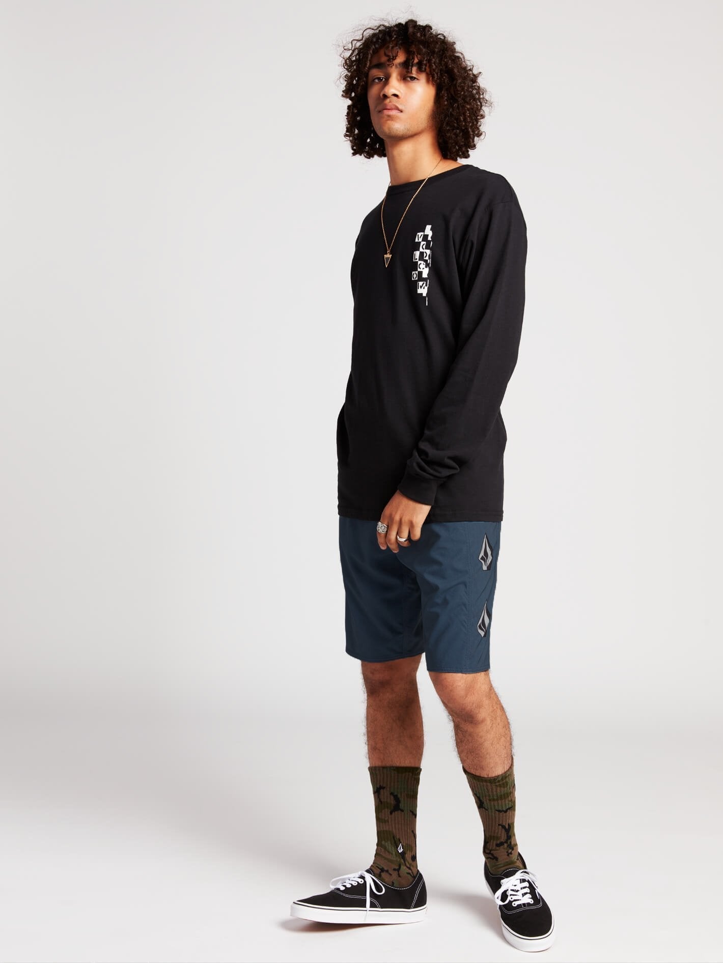 Deadly Stones 20" Boardshort  - Airforce Blue