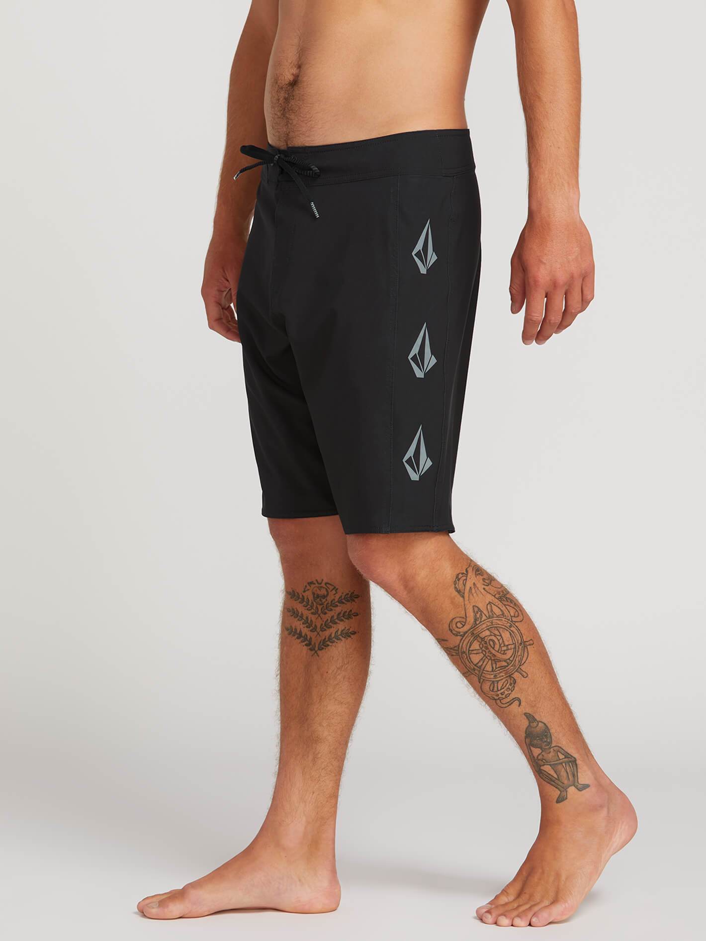 Deadly Stones 20" Boardshort  - Black