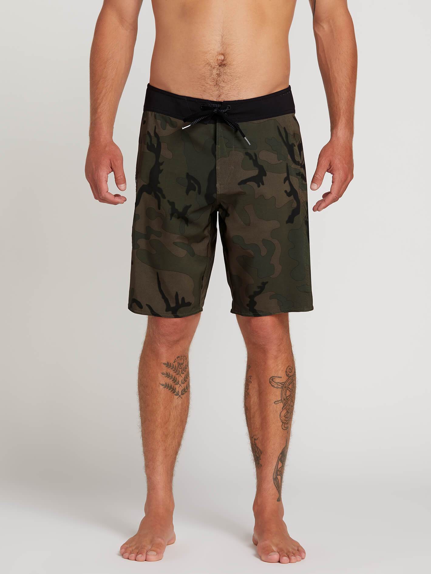Deadly Stones 20" Boardshort  - Camouflage