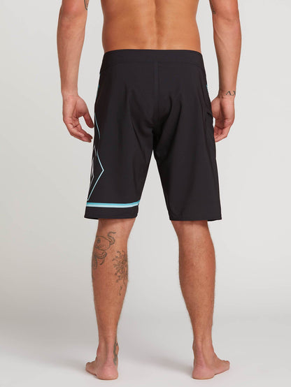 Lido Stone Mod 21" Boardshort  - Black