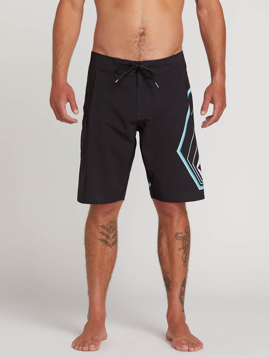 Lido Stone Mod 21" Boardshort  - Black