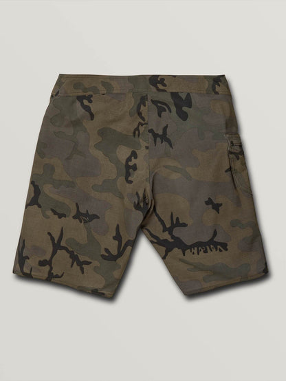 Lido Solid Mod 20" Boardshort  - Camouflage