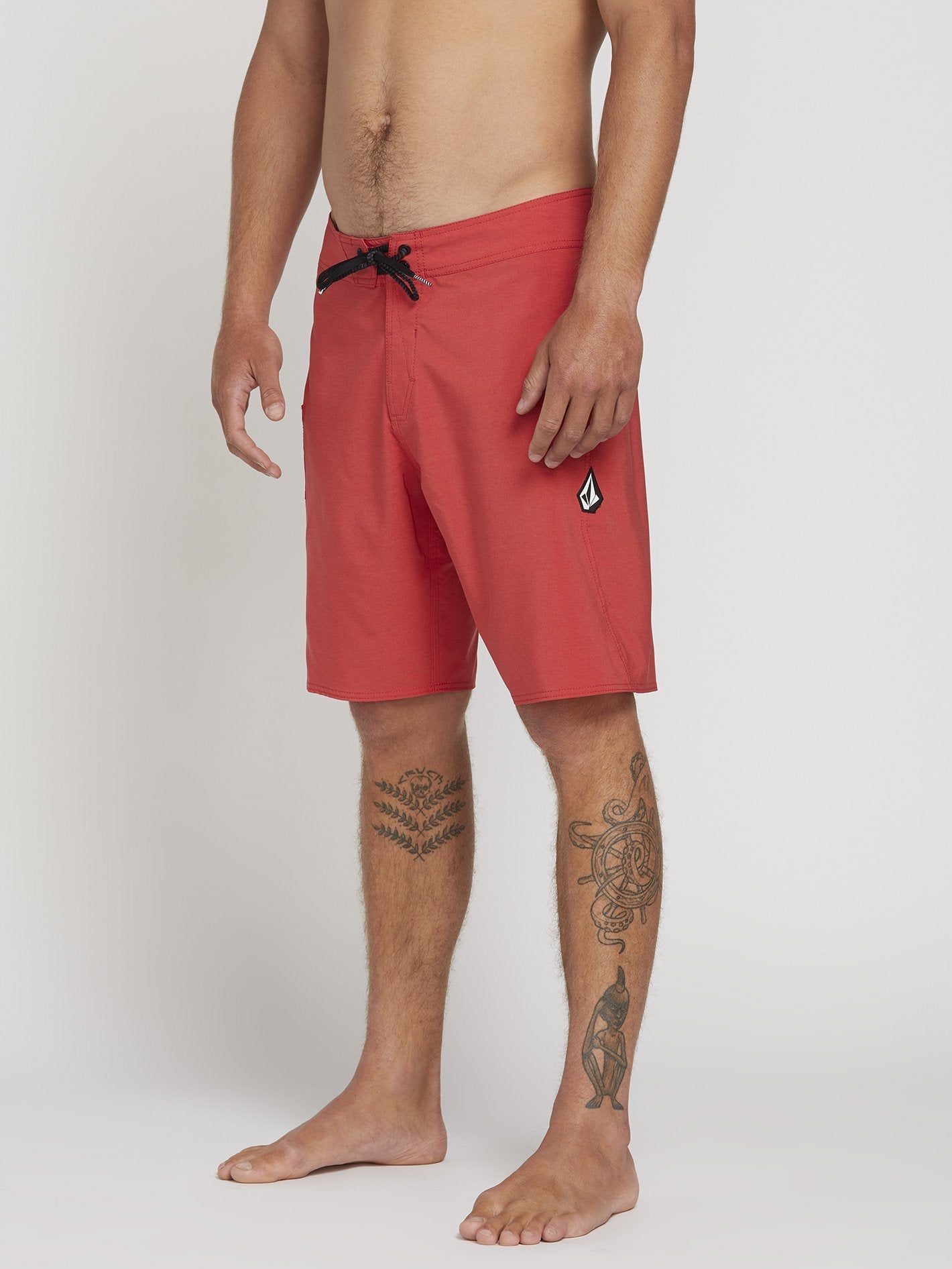 Lido Solid Mod 20" Boardshort  - Motorhead Red