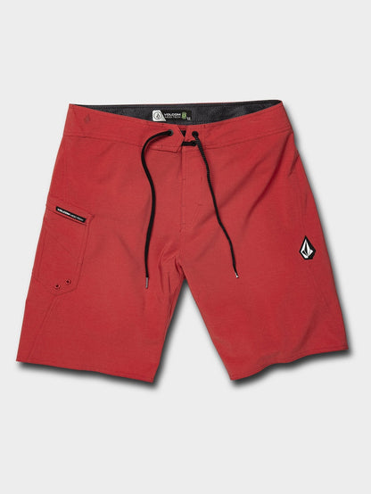 Lido Solid Mod 20" Boardshort  - Motorhead Red
