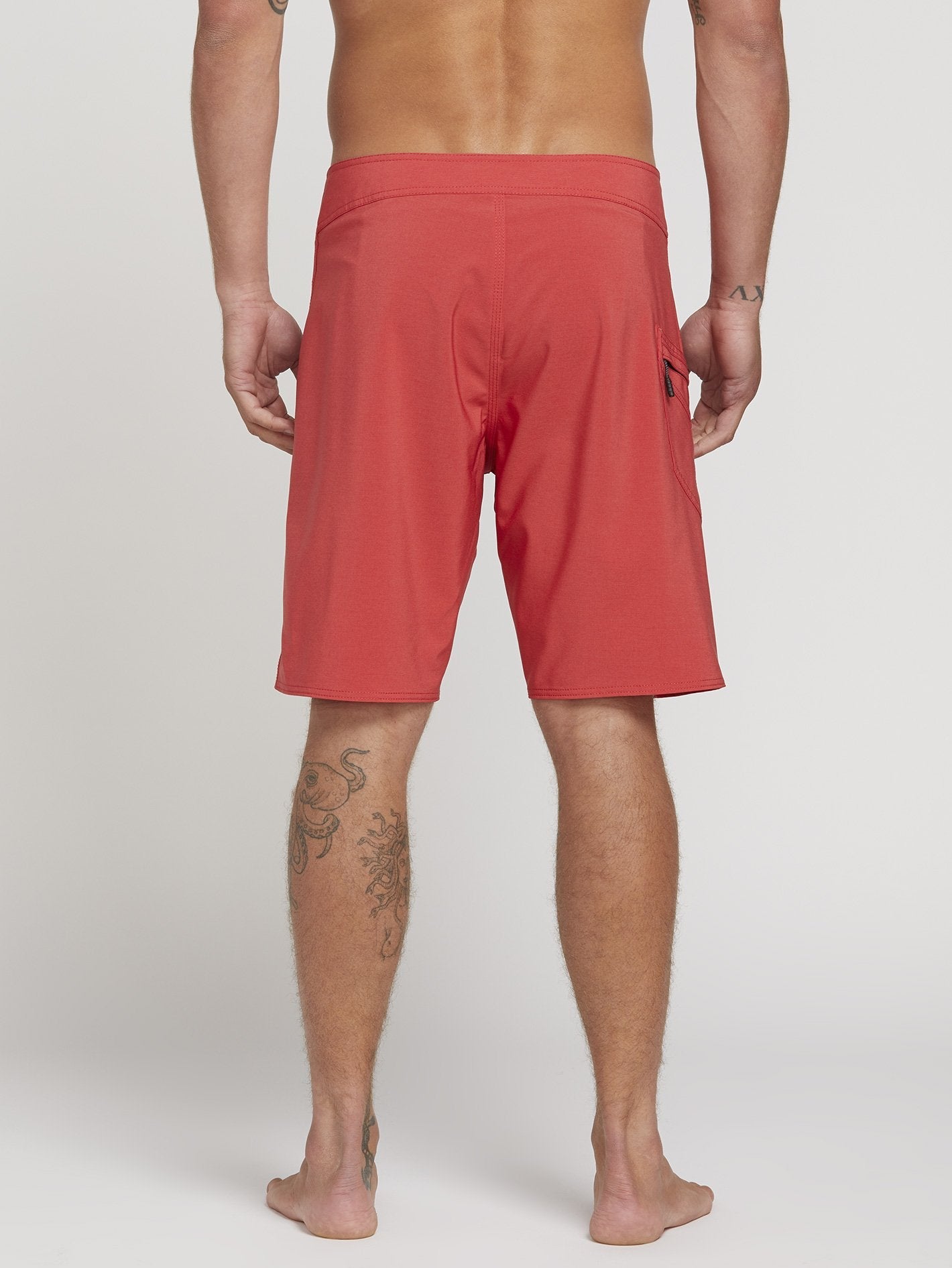 Lido Solid Mod 20" Boardshort  - Motorhead Red