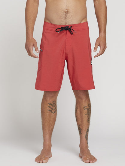 Lido Solid Mod 20" Boardshort  - Motorhead Red