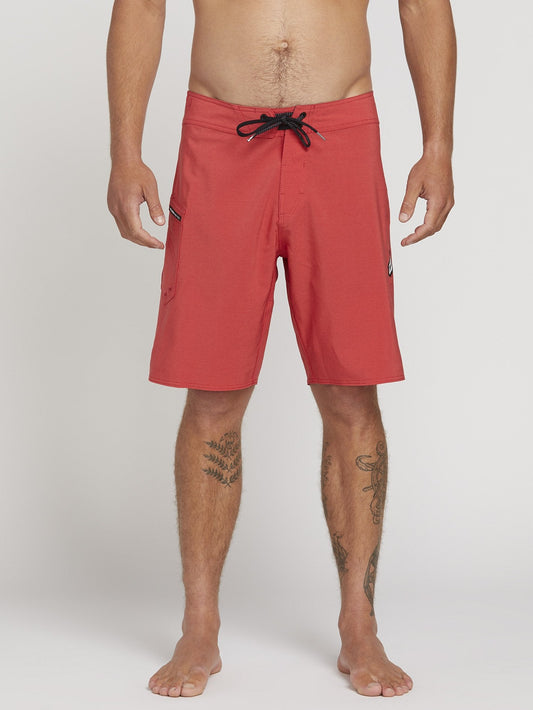 Lido Solid Mod 20" Boardshort  - Motorhead Red