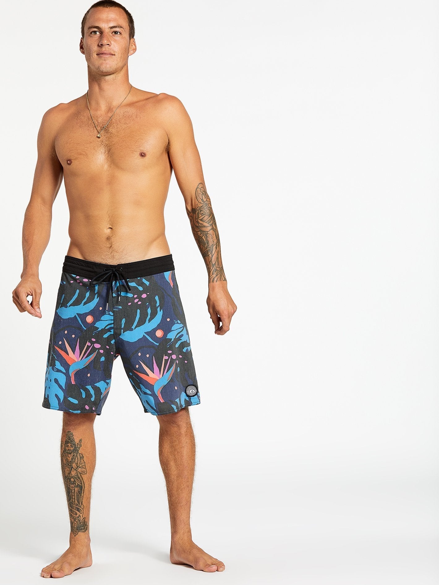 Mentawais Stoney 18" Boardshort - Black