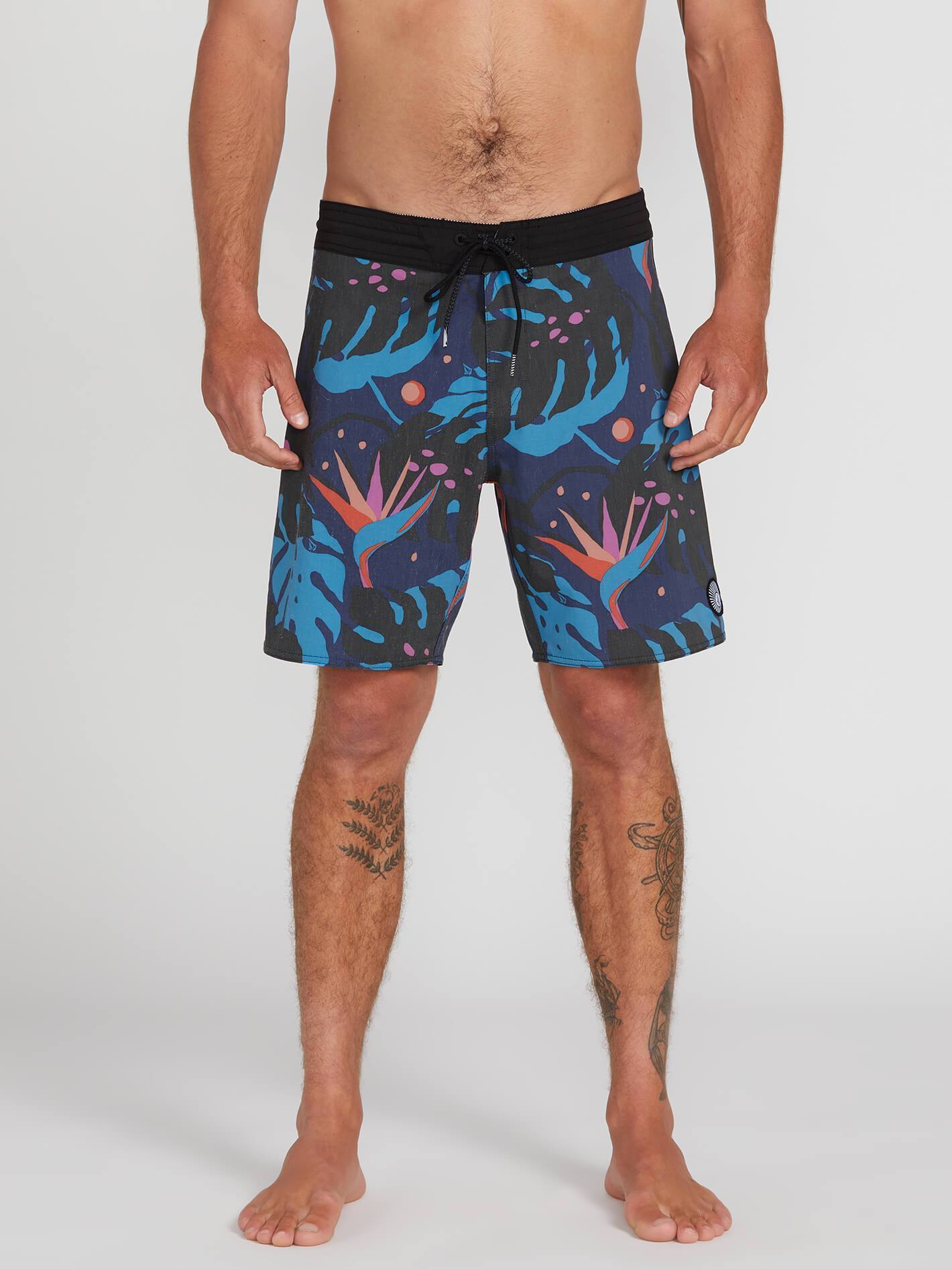 Mentawais Stoney 18" Boardshort - Black