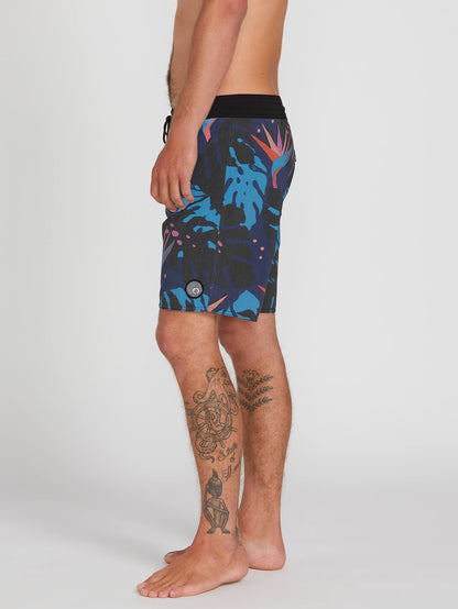 Mentawais Stoney 18" Boardshort - Black