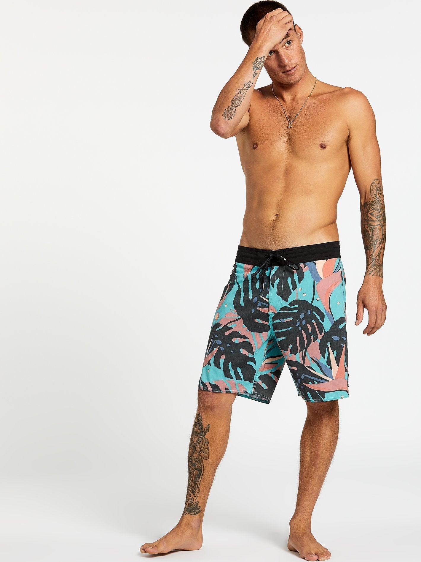 Mentawais Stoney 18" Boardshort - Mysto Green