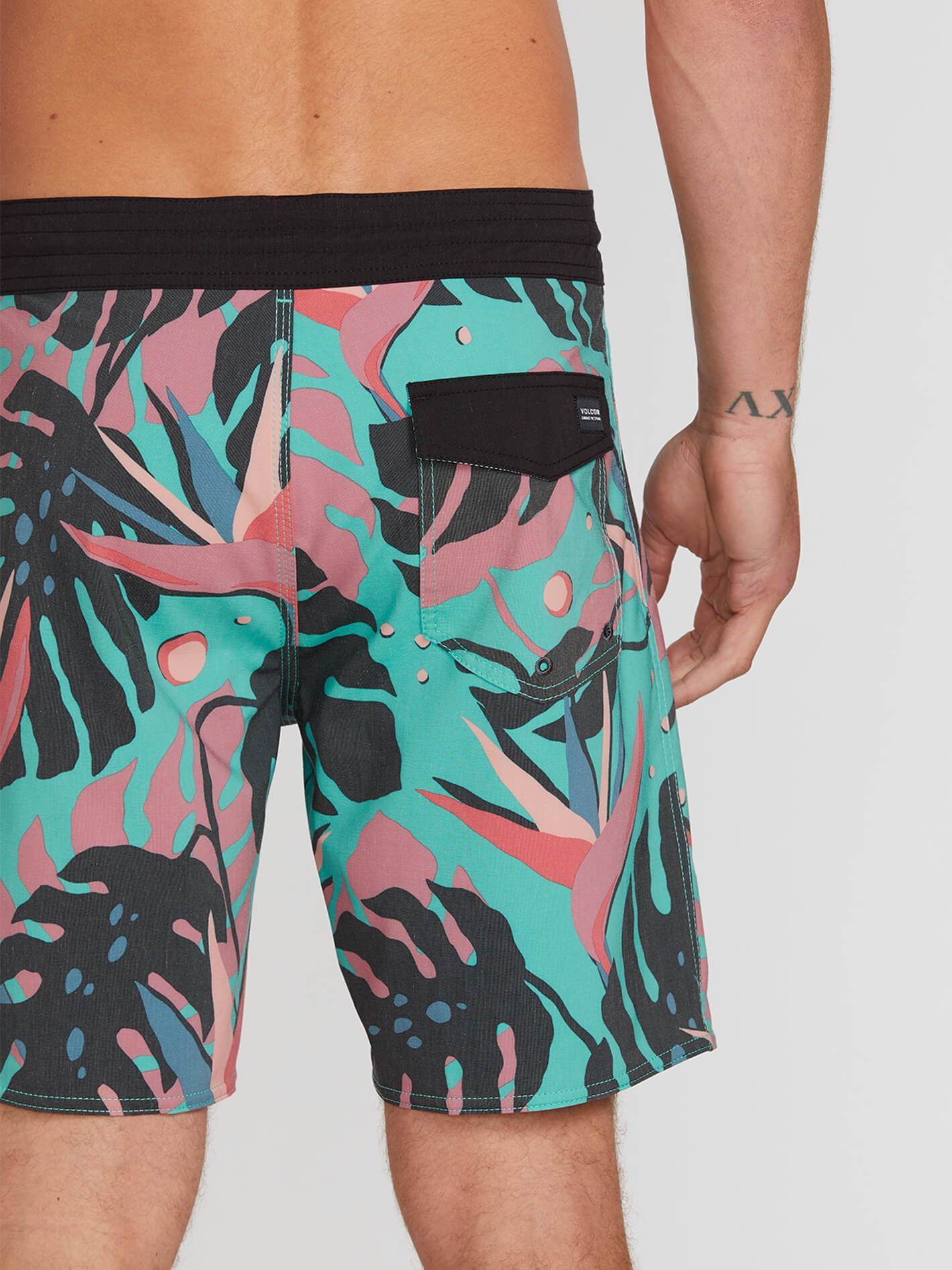 Mentawais Stoney 18" Boardshort - Mysto Green