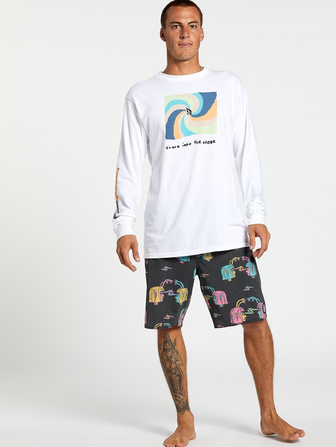 Alienated Stoney 19" Boardshort - Black