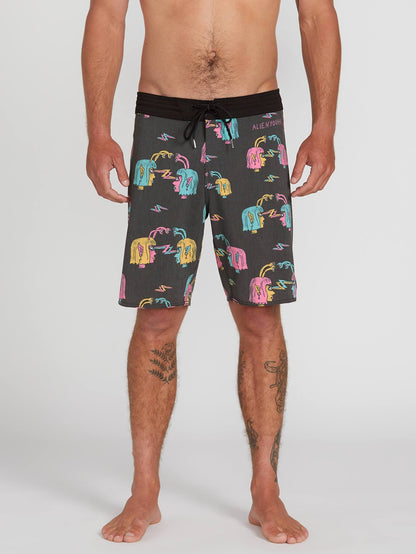 Alienated Stoney 19" Boardshort - Black