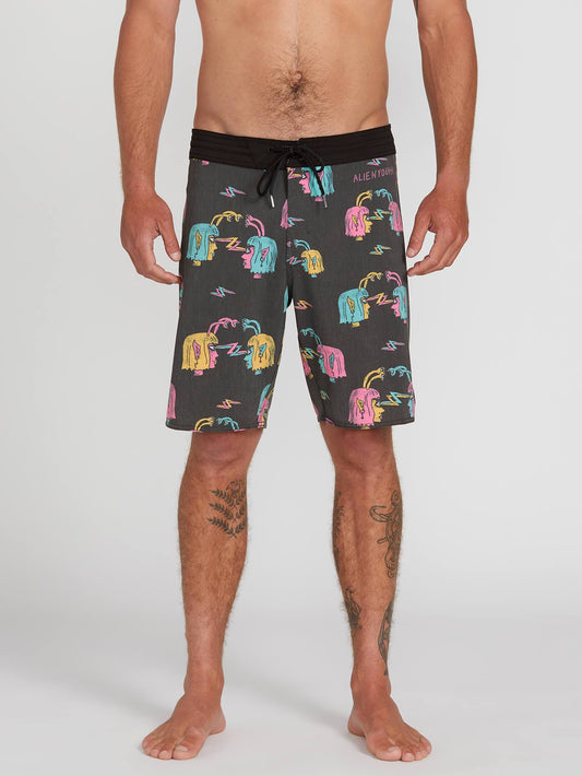 Alienated Stoney 19" Boardshort - Black