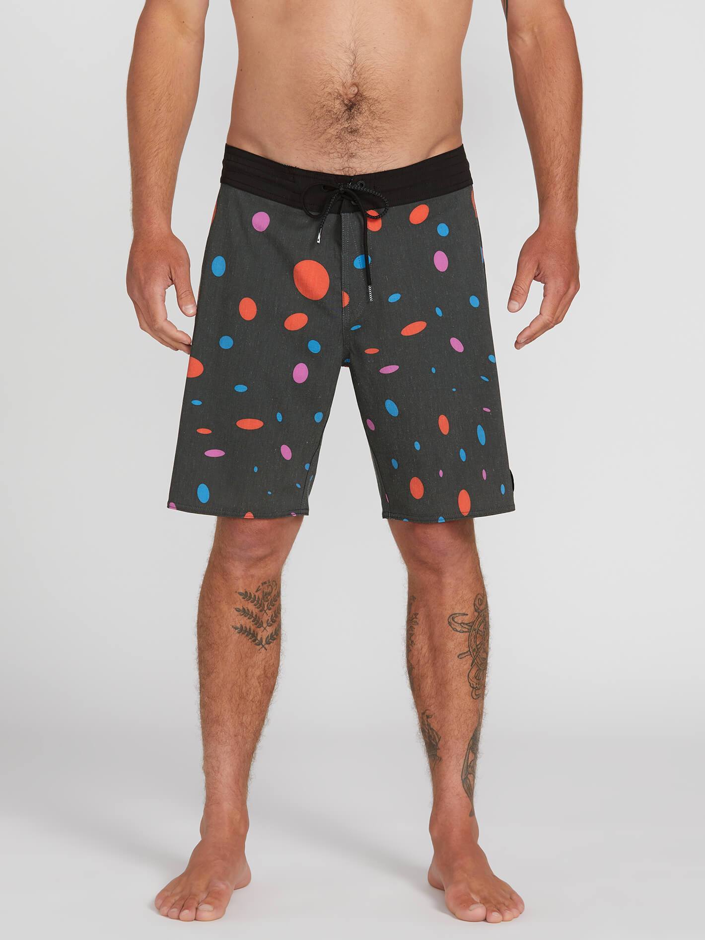 Pseudo Stoney 19" Boardshort - Black