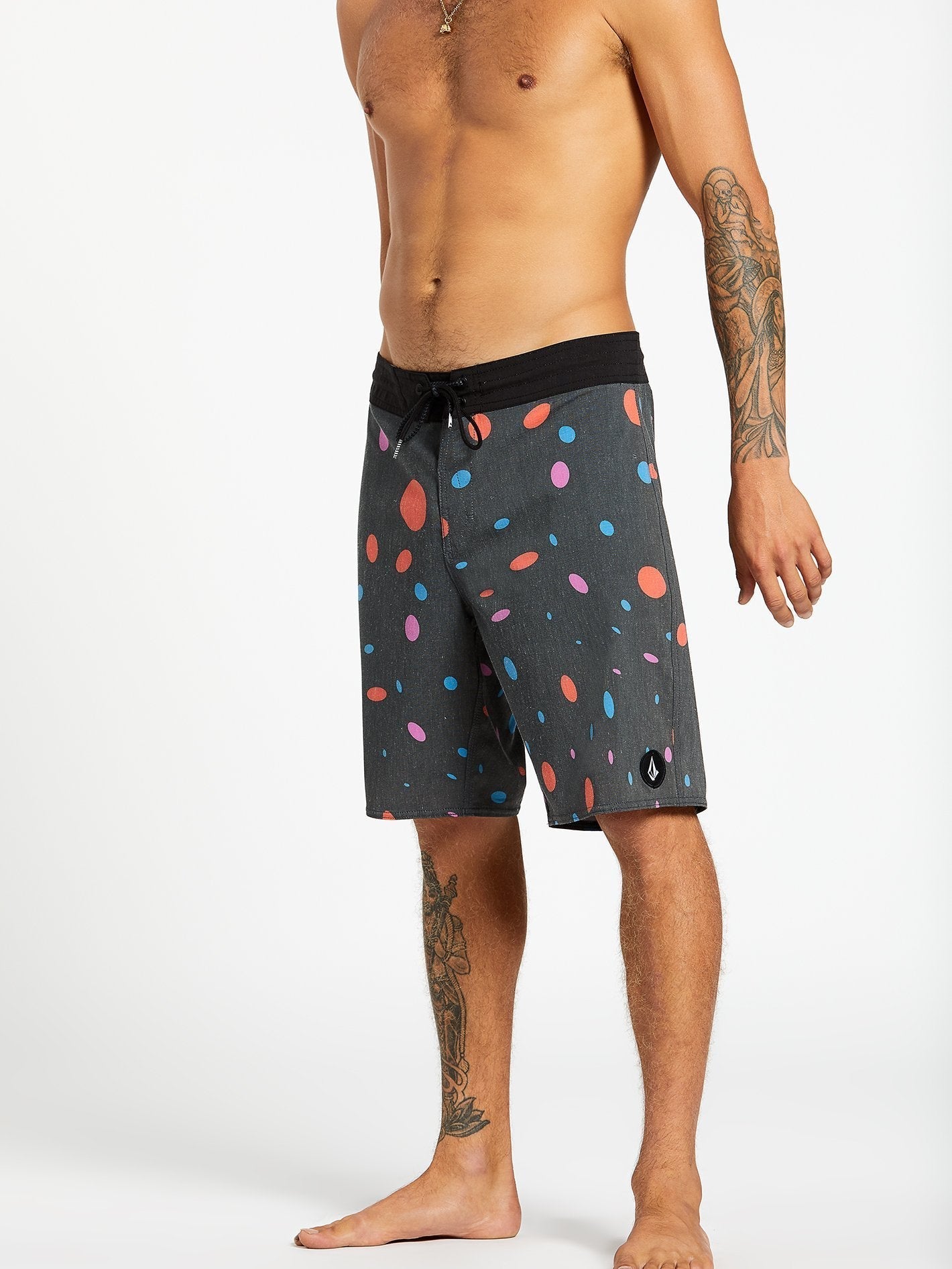 Pseudo Stoney 19" Boardshort - Black