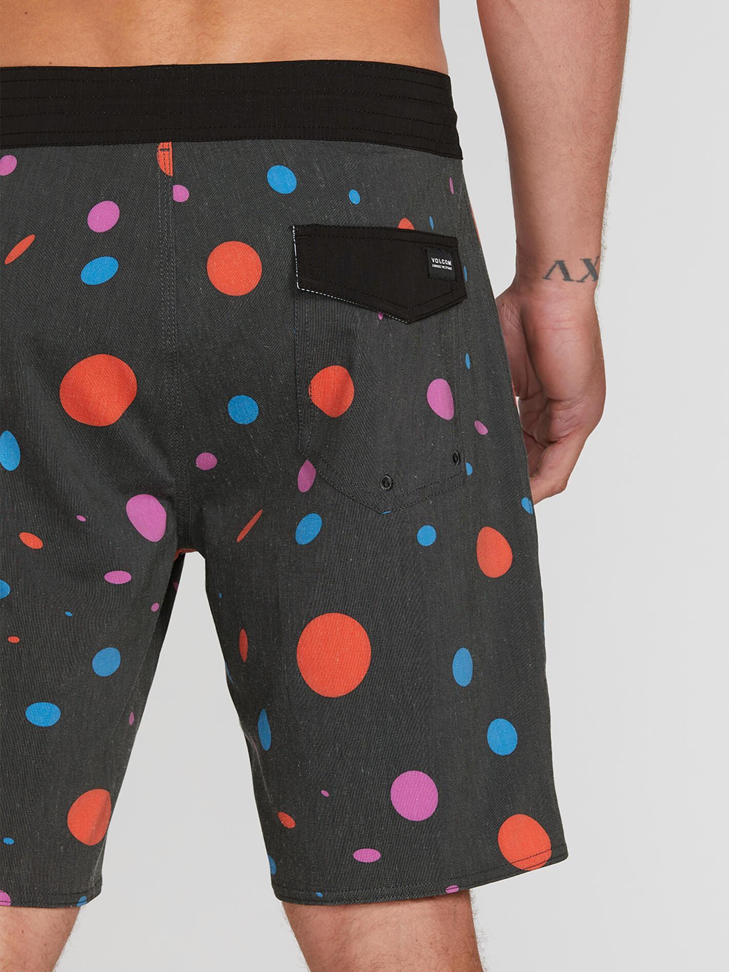 Pseudo Stoney 19" Boardshort - Black