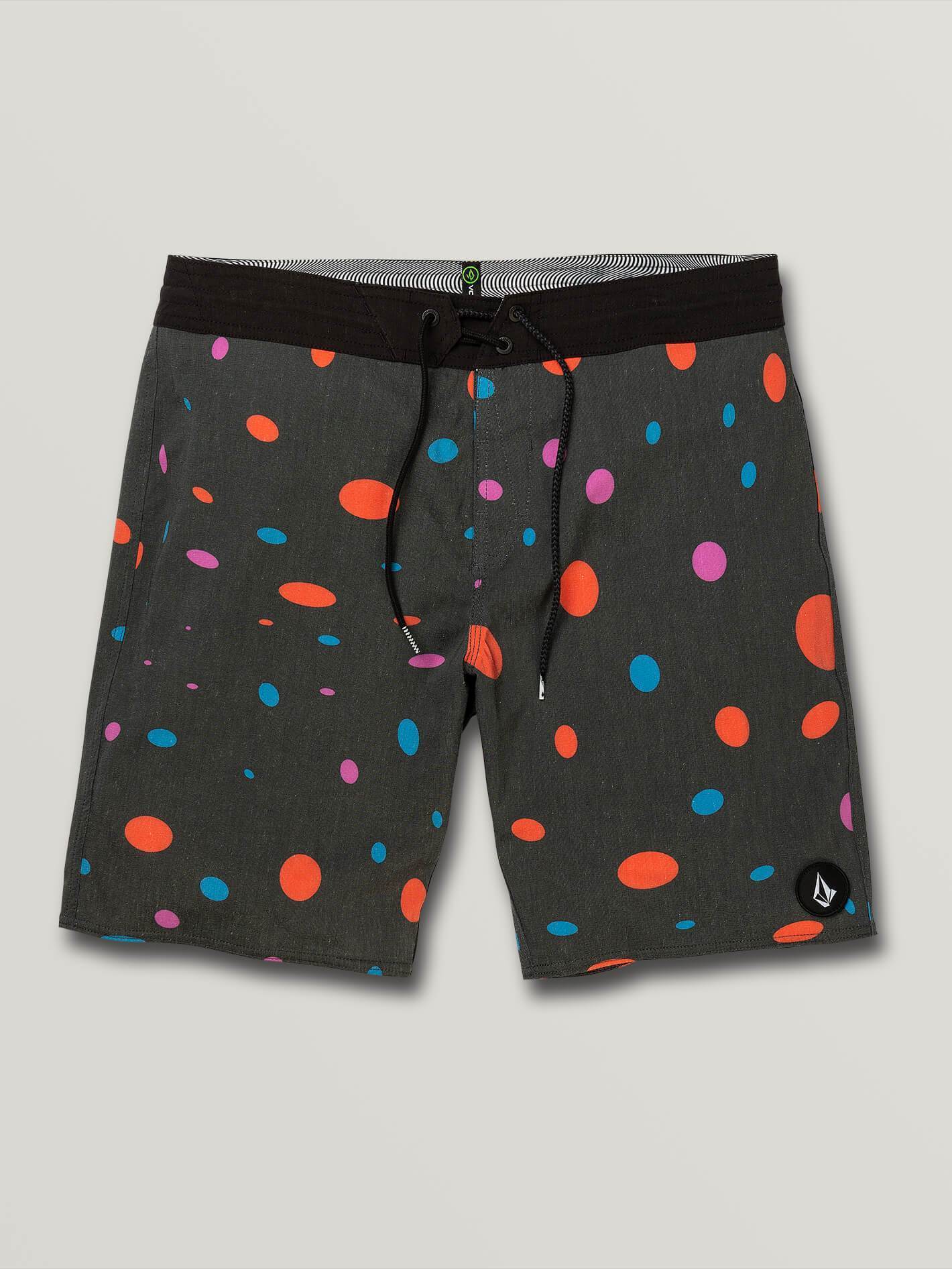 Pseudo Stoney 19" Boardshort - Black