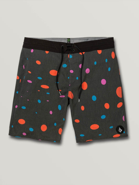 Pseudo Stoney 19" Boardshort - Black
