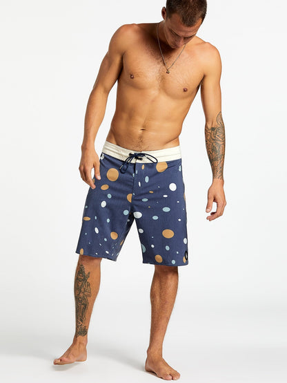 Pseudo Stoney 19" Boardshort - Navy