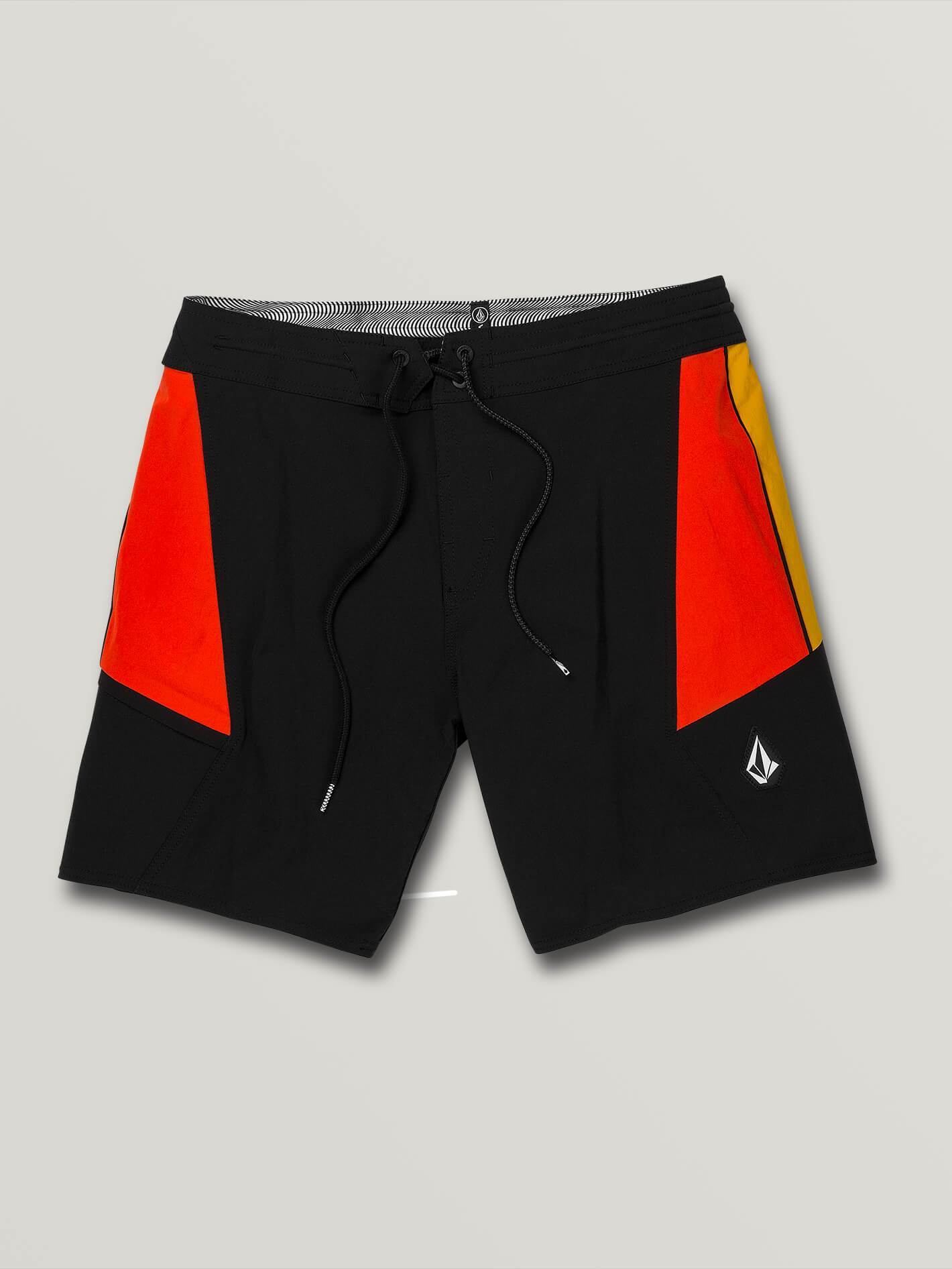 Stained Glss Stny 18" Boardshort - Black
