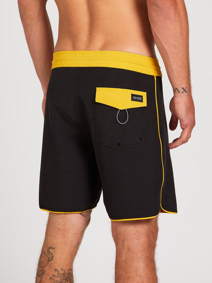 Barnacle Stoney 17" Boardshort - Black