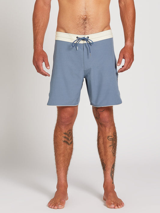 Barnacle Stoney 17" Boardshort - Stormy Blue