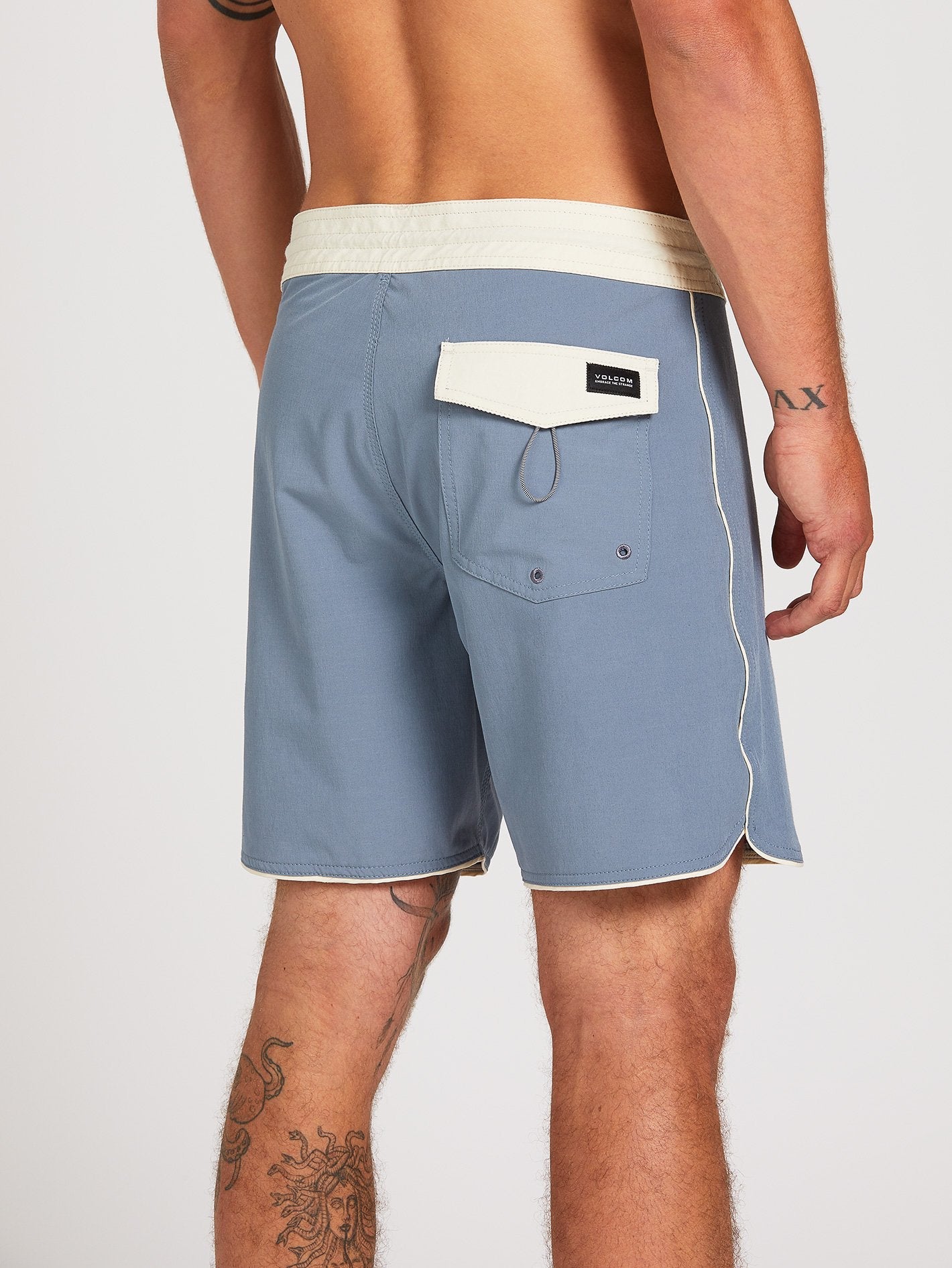Barnacle Stoney 17" Boardshort - Stormy Blue