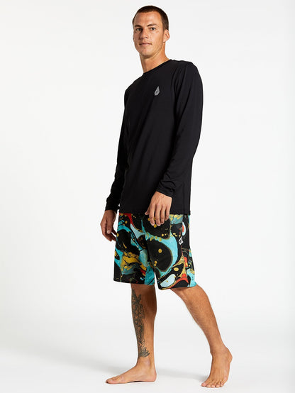 Stone Plus Mod 20" Boardshort - Black